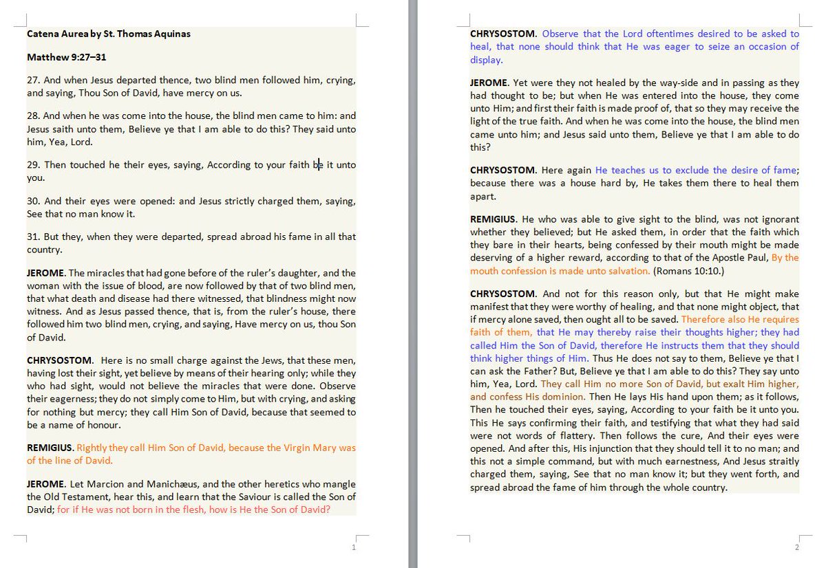 Michael65413248's tweet image. References:
x.com/Michael6541324… x.com/Michael6541324… x.com/Michael6541324… x.com/Michael6541324… x.com/Michael6541324… x.com/Michael6541324…
#Matthew9:27-31
biblegateway.com/passage/?searc…
Saints’ Commentaries
#CatenaAurea
ecatholic2000.com/catena/untitle…
⬇️&amp;amp;↘️2 Slides