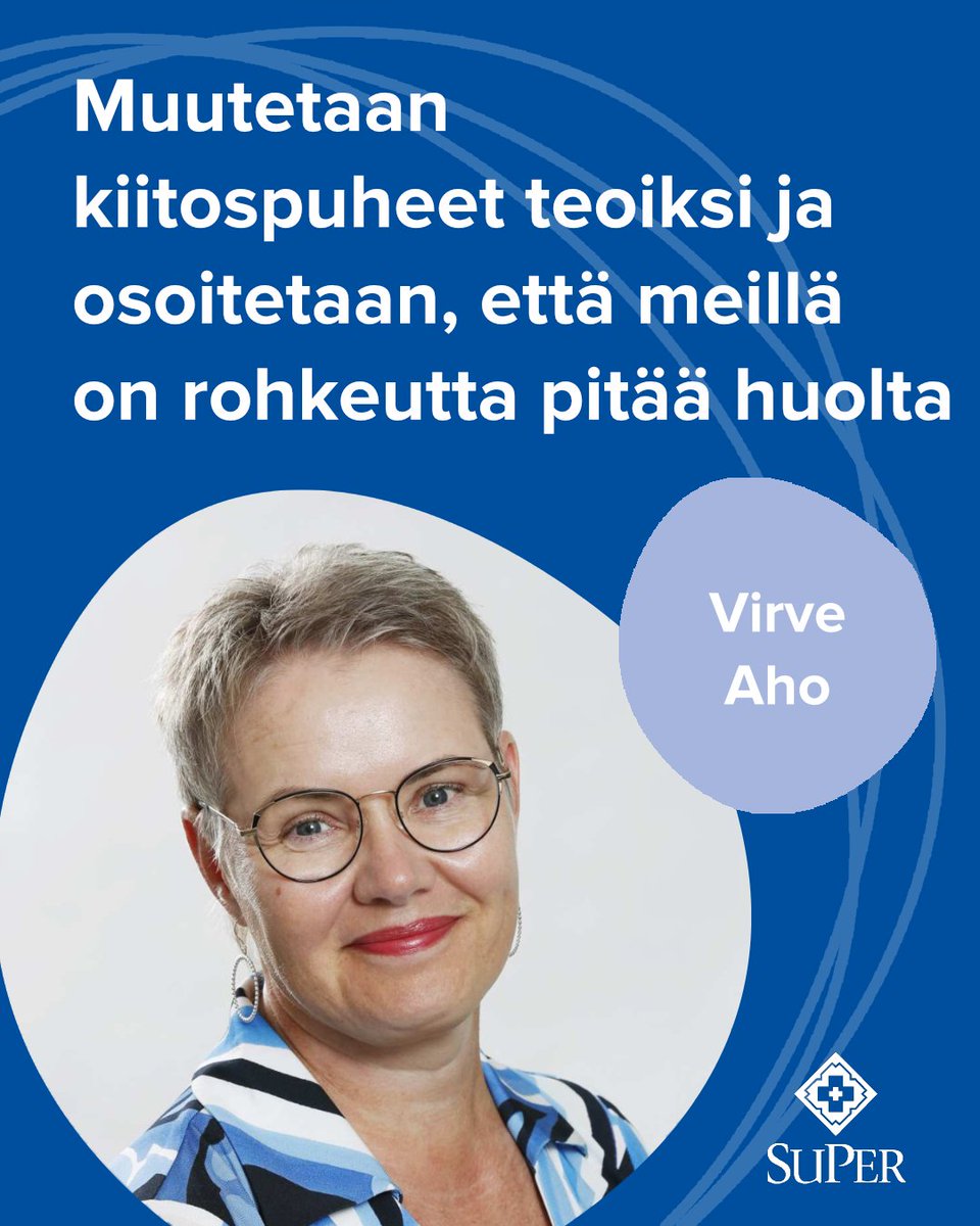 SuPerLiitto's tweet photo. "Osoitetaan, että kun kynttilät sammuvat, päättäjät eivät unohda kiitossanojaan – ja sen myötä heitä, joita ilman meillä ei tätä hyvinvointiyhteiskuntaa ole", kirjoittaa SuPerin asiantuntija Virve Aho.

https://t.co/1dSMiu7rhL

#SuPerLiitto #lähihoitaja #itsenäisyyspäivä https://t.co/qW1eBDYLdY