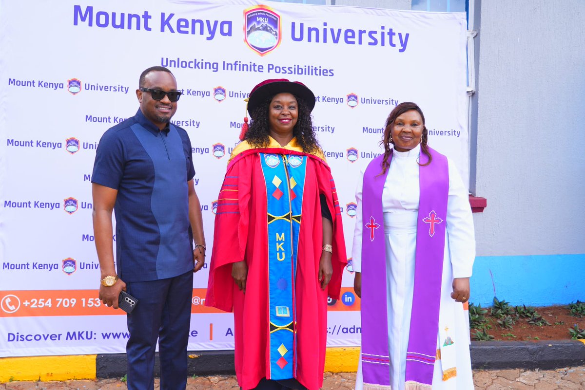 mseemsima01's tweet photo. Proud moments fill the air as graduates from MKU and Equip Africa Institute receive recognition for their years of hard work at the colourful Happy Valley graduation event.
#MKU28thGraduation #Equip5thGraduation Equip Africa Institute Mount Kenya University https://t.co/ZRUMjP8IcH
