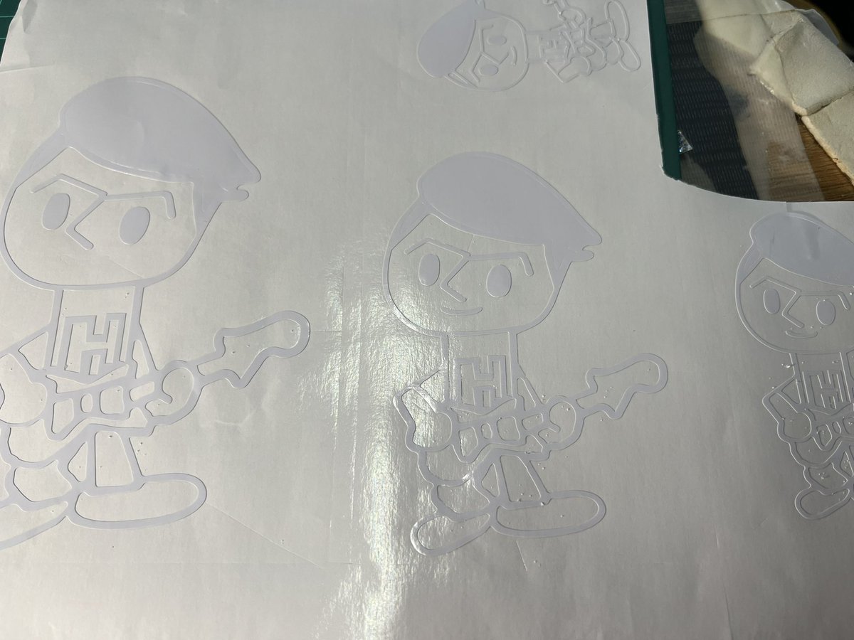 みなさんお疲れSUMMER 今日のリハビリの成果 カティングシール #TUBE