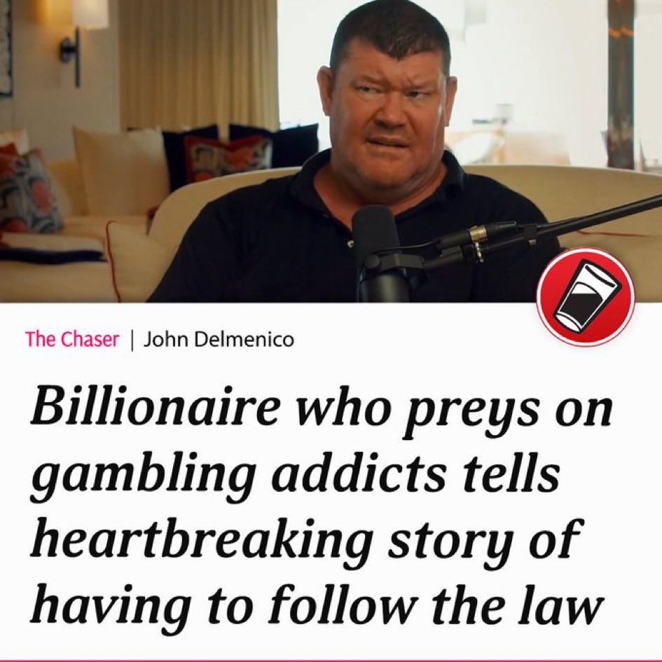 CaraMia200's tweet photo. #Auspol #LoserOfTheWeek
Nepo man baby &amp; once casino license holder Packer, vilified former Vic Premier, for acting diligently! #Andrews called RC which exposed “disgraceful” list of ethical &amp; illegal practices at CROWN. https://t.co/XGCsWDHb3R