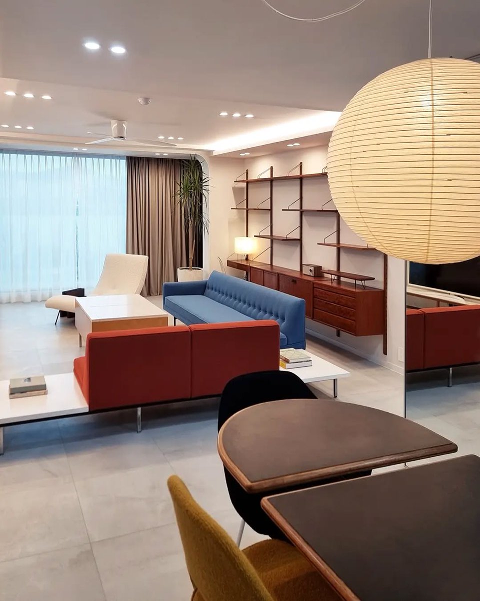 juantokki's tweet photo. 240219 andersonc_design instagram post

I received a message asking if I would be willing to handle the styling of NewJeans’ members’ dorm. It was from CEO Min Hee-jin.

I was surprised just by the contact itself, but what shocked me even more was that the space I would be styling was the members’ dorm. I’ve styled various artists’ spaces before, but I had never once brought original design pieces into an idol dorm. The very idea that a company CEO wanted to decorate idol members’ living space with designer furniture was, in itself, a refreshing shock.

Our first meeting with CEO Min and the five NewJeans members. CEO Min said, “Girls, show them the furniture you like,” and the members each showed photos of furniture they had saved on their phones. They’re still young, but all five have their own tastes in furniture, and each taste was different, which I found fascinating. What impressed me most was that the photos they showed weren’t online reference images; they were pictures they had taken themselves on their phones. Despite their unbelievably busy schedules, the members had spent several days with CEO Min, going around to see and learn about furniture.

They were about to move into a new dorm where each member would have their own room. Given how busy they were with domestic and overseas activities, they could have simply handed everything over to a spatial design expert. But CEO Min chose to have the members personally select and purchase the furniture that would go into their rooms, even if it took more time. For three hours, we walked all through the showroom, looking at, touching, experiencing, and talking about furniture. Watching them not just glance but ask questions and examine carefully, it felt less like shopping and more like a class.

If the members decorated their own rooms, the furniture for the shared living room and dining area would be CEO Min’s responsibility. One member liked wood with traces of age, another preferred a pop and metallic feel, another valued comfortable functionality, another leaned toward artistic pieces, and another liked witty, transformable furniture. Reflecting such diverse tastes to choose furniture for a shared space is definitely a difficult assignment.

But CEO Min approached the task with ease. Rather than trying to find furniture that captured the common denominator between all five tastes, she believed it was enough for pieces representing each member’s taste to coexist beautifully. If each charm exists as it is, and those charms don’t clash but harmonize, then a mixed arrangement can be even more attractive than a neatly unified theme. Instead of chemically fusing tastes into one, it was about mixing them harmoniously... creating beauty and order within that mixture. I found myself thinking, “Isn’t that perhaps NewJeans’ way of existing?”

She was like a New Things teacher and a mom to NewJeans. One day, she spent a full hour and a half choosing the fabric for the sofa and dining chairs, the seats the members would use daily. Decorating the members’ dorm with this level of sincerity and quality… it would be impossible without a genuine desire for them to learn and grow well. By living with original furniture pieces, the members will consciously or unconsciously come to understand the powerful influence great design has on life, and on rest.

Watching how CEO Min cherishes and nurtures the NewJeans members made me rethink how I, too, should cherish and help develop the Anderson C team members. CEO Min, thank you sincerely for thinking through and creating these precious spaces together with Anderson C.

https://t.co/ypogBxUAFd