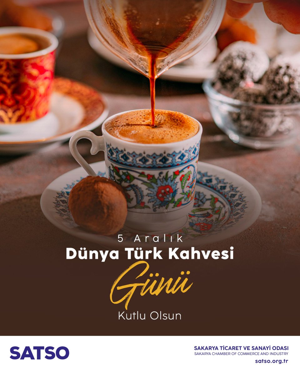 Biz konuklarımıza “Kahve içer misiniz?” diye değil, “Kahveniz nasıl olsun?” diye sorarız.

Gittiğimiz yerde de kahveyi asla geri çevirmeyiz. Çünkü isteriz ki işimiz bitse bile birbirimize hatırımız baki kalsın…

5 Aralık Dünya Türk Kahvesi Günü kutlu olsun.