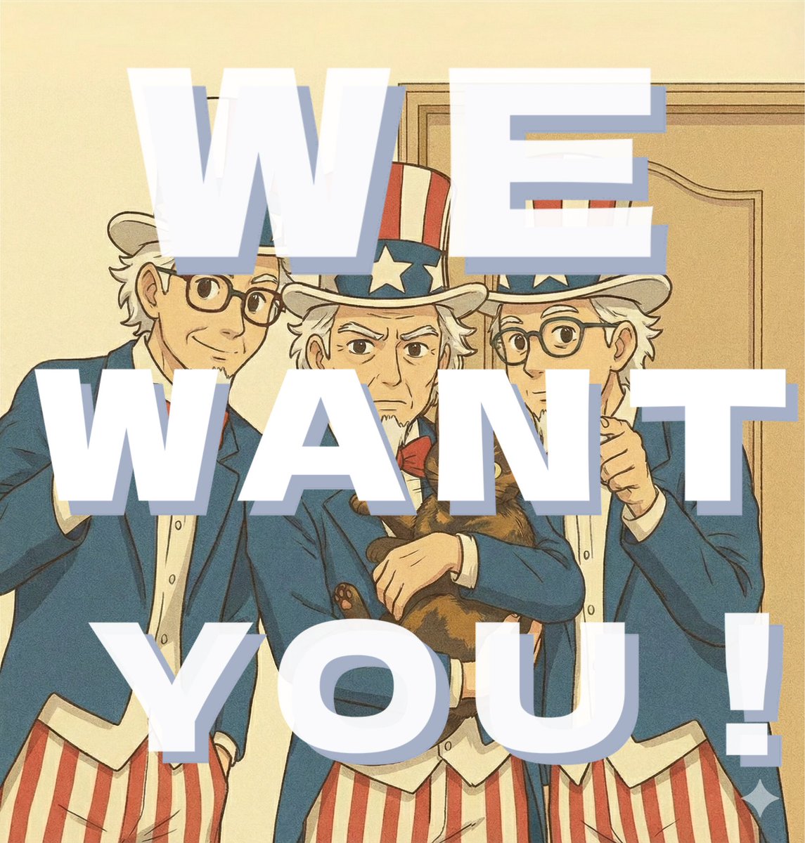 🔥【封面大師】緊急召集令！

嗨 👋 我們正在招募一位封面設計夥伴，把我們錄下的荒謬時刻，化為「看了就想點進去」的封面。

⭐️ 合作項目
需要配合我們約兩週至一個月一次的更新頻率，設計或繪製單集封面！
工作流程會是：我們產出音檔、時間軸跟簡介後，交給你去製作/繪畫封面。
#求擴散