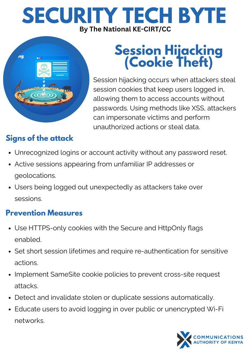 National KE-CIRT/CC tweet media
