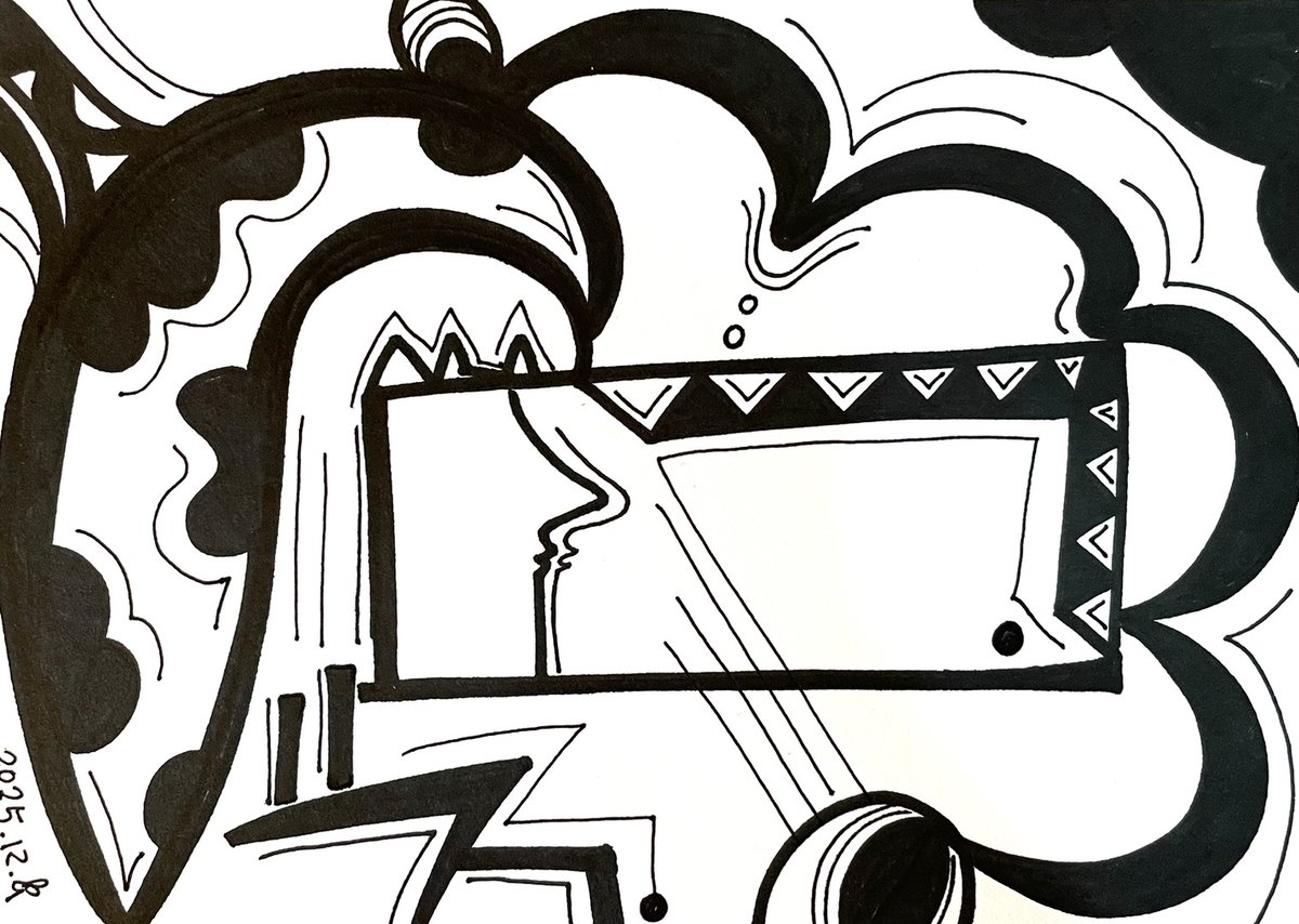 naranjalalaluz's tweet image. window

#intuitiveart #abstractdrawing #symboliclanguage #blackandwhiteart #visualpoetry #marker #markerart #window