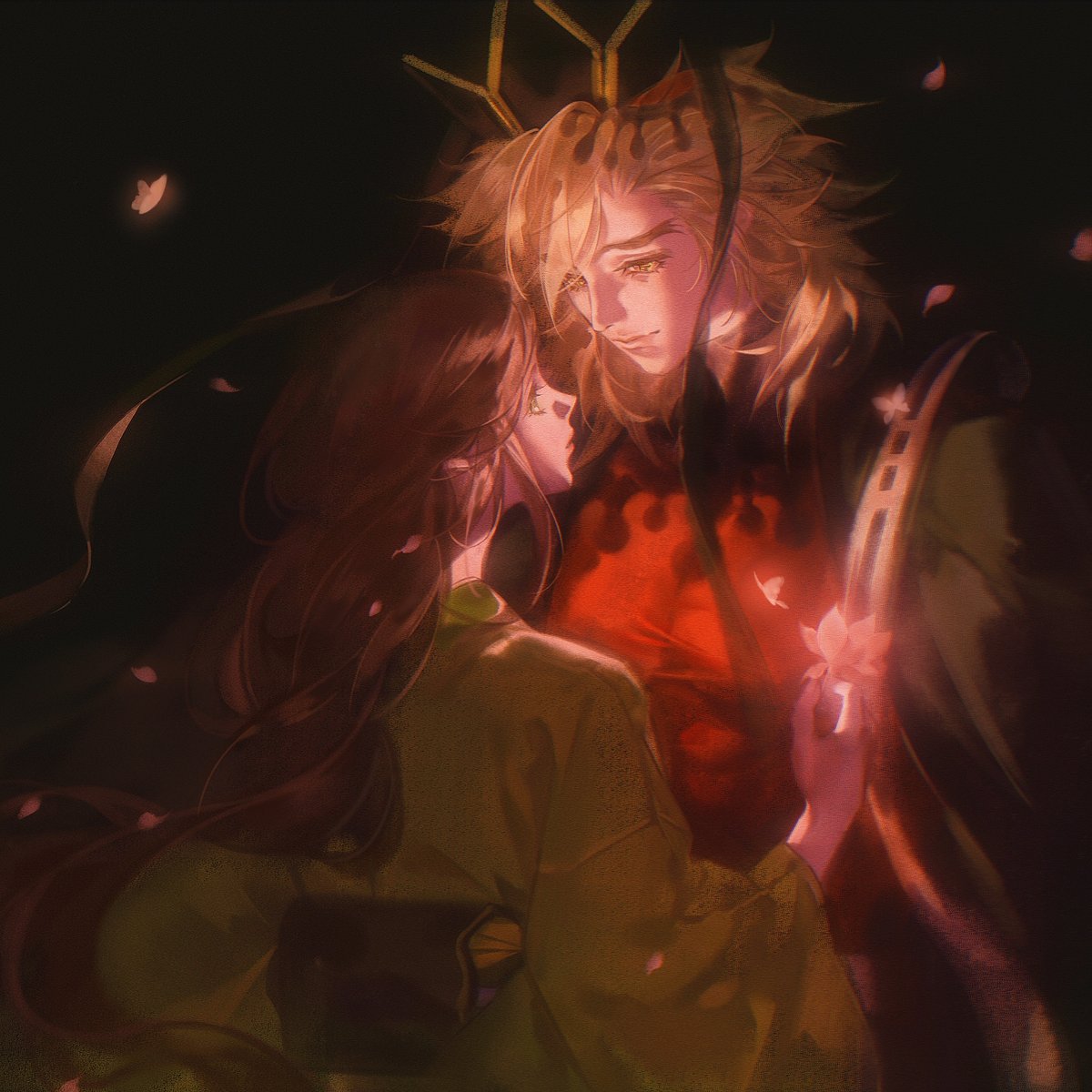 ndxr_'s tweet photo. 童磨&amp;琴叶

#鬼滅の刃 #Douma #どうま #Kotoha #ことは #童琴
#anime #fanart https://t.co/n7I91QIEhn