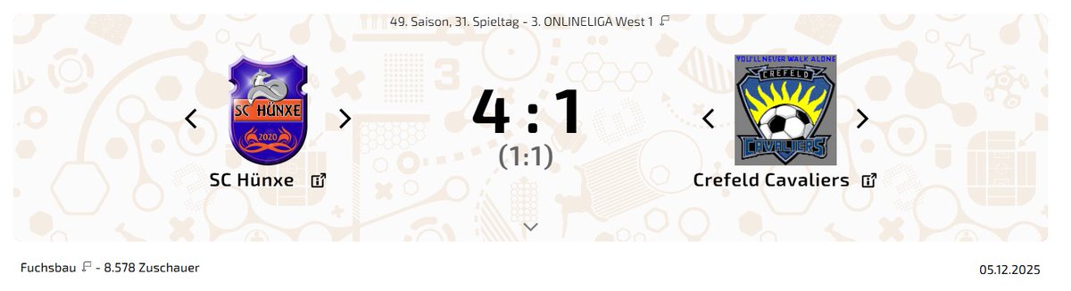SC Hünxe tweet media