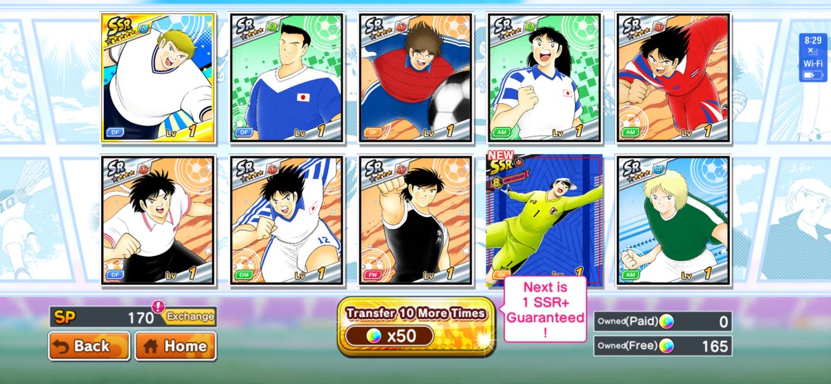 J’y croyais pas, mais j’ai réussi à drop les 4 nouveaux du portail SUPERSTAR/SDF de ce matin en 850DB. Décidément le jeu veux pas que je prenne ma retraite 🤣

#CaptainTsubasaDreamTeam