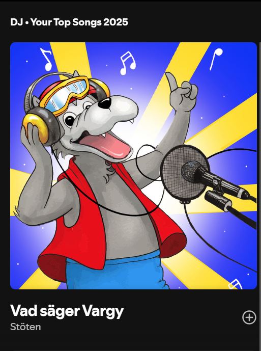 Spotify DJ är det nya hör man. Min DJ..