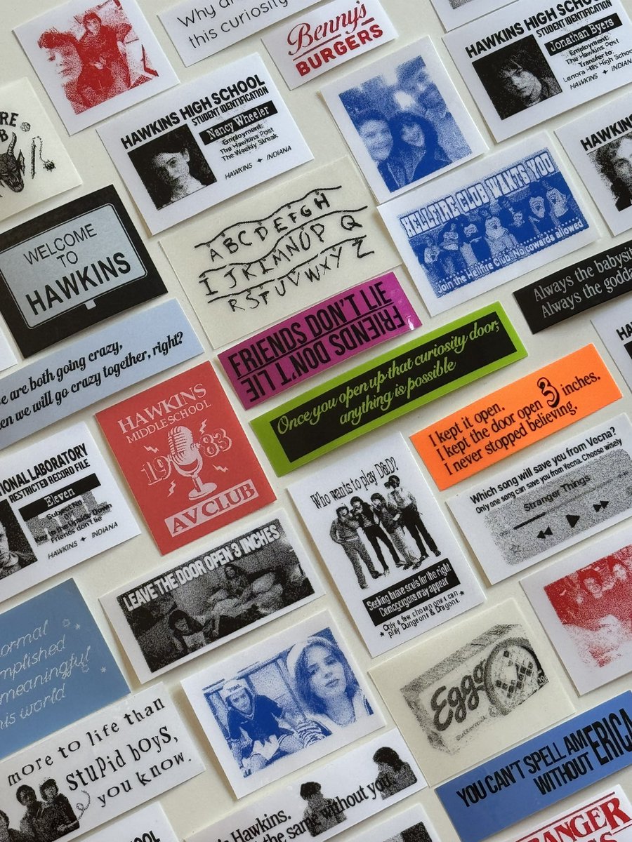 #rt [ 알티해주신 분께 스띵 라벨을 드립니다 ]

▪️<기묘한 이야기> 라벨스티커 세트 한정판매 🚲

𝑭𝒓𝒊𝒆𝒏𝒅𝒔 𝑫𝒐𝒏’𝒕 𝑳𝒊𝒆
#라벨커미션 #라벨스티커 #사랑애라벨 #스띵 #StrangerThings #기묘한이야기