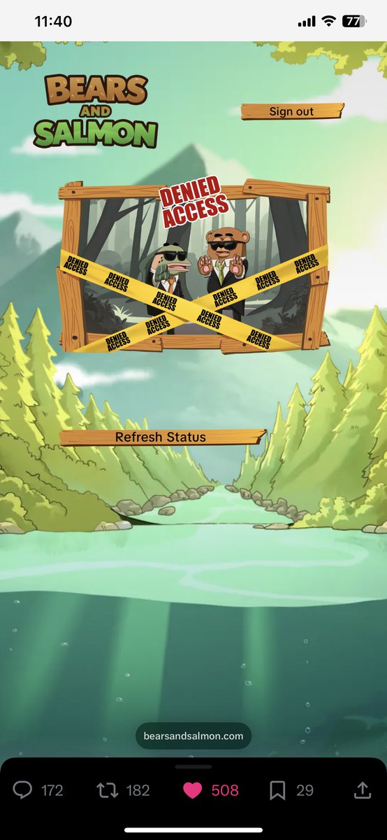 I couldn't get it, but I still wish you all the best
<a href="/bears_salmon/">Bears and Salmon</a> 
Aron stepped forward to protect his friend. The Shadow Bear knocked him down, but he quickly recovered and overpowered it. Fin stayed by his side, using his small but brave body to help distract their opponent.