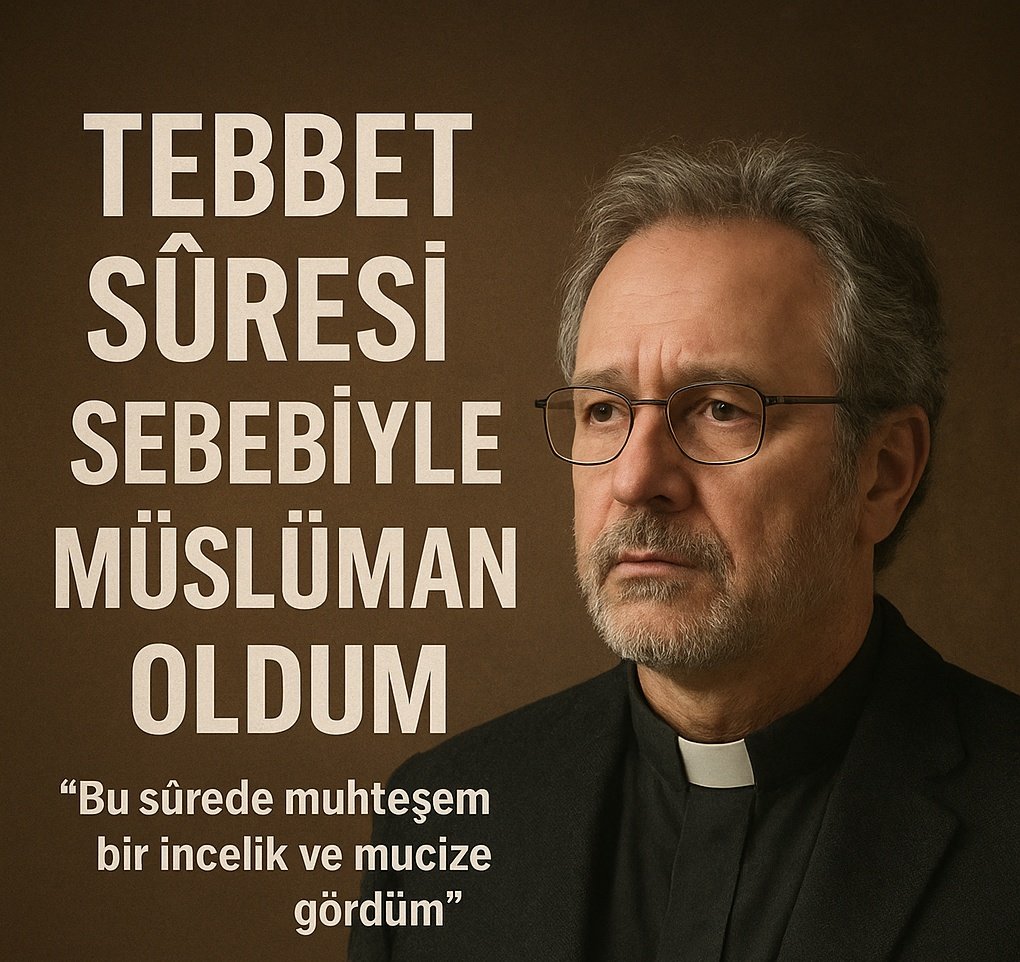 İslâm'ı iyice araştıran bir papaz,
Tebbet sûresi sebebiyle müslüman olur.
"Bu sûre'de muhteşem bir incelik ve mucize gördüm"der.
Ne olduğunu soranlara şöyle açıklar papaz;
"Tebbet sûresi yaşayan bir insan hakkında nazîl oldu.
Yani Ebû Lehep hakkında nazîl oldu.
Ebû Lehep bu sûre