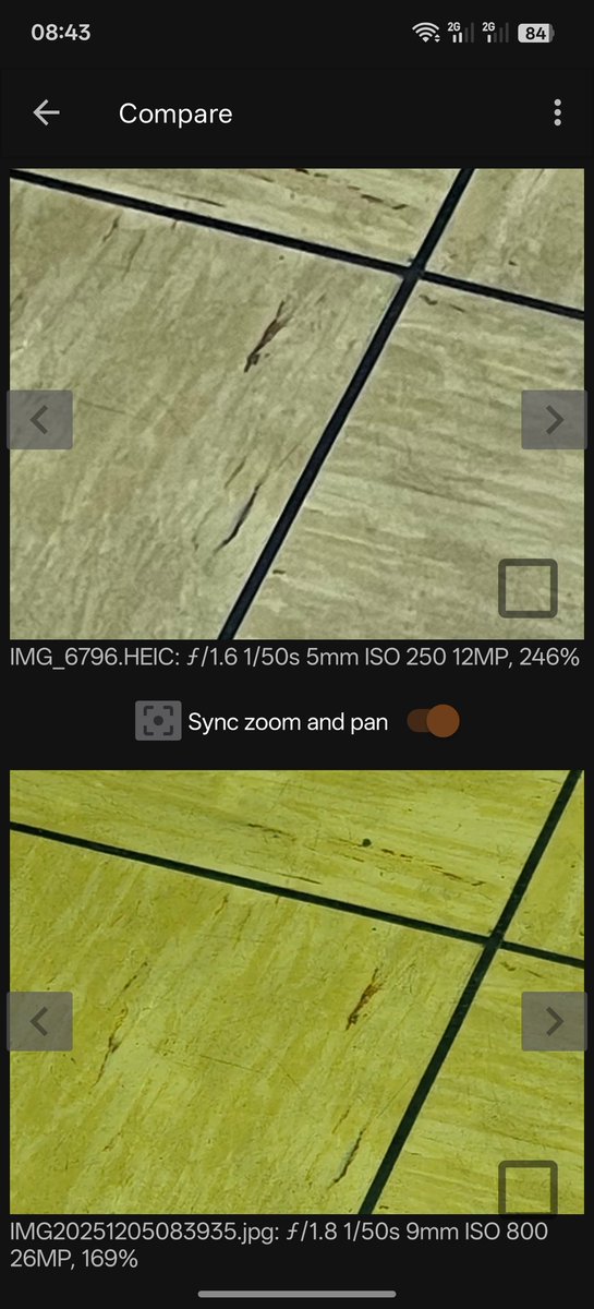 xslvrx333's tweet image. OPPO Find X8 Ultra vs iPhone 13

LYT-900 2nd (3rd) iteration vs a 12MP sensor from 2021.

((btw master mode is the same shitty green tint, this here is @auto that uses the "danxia color sensor!!"))

@oppo @PeteLau 🤡.

#findx8ultra #oppo #ShotOnSnapdragon