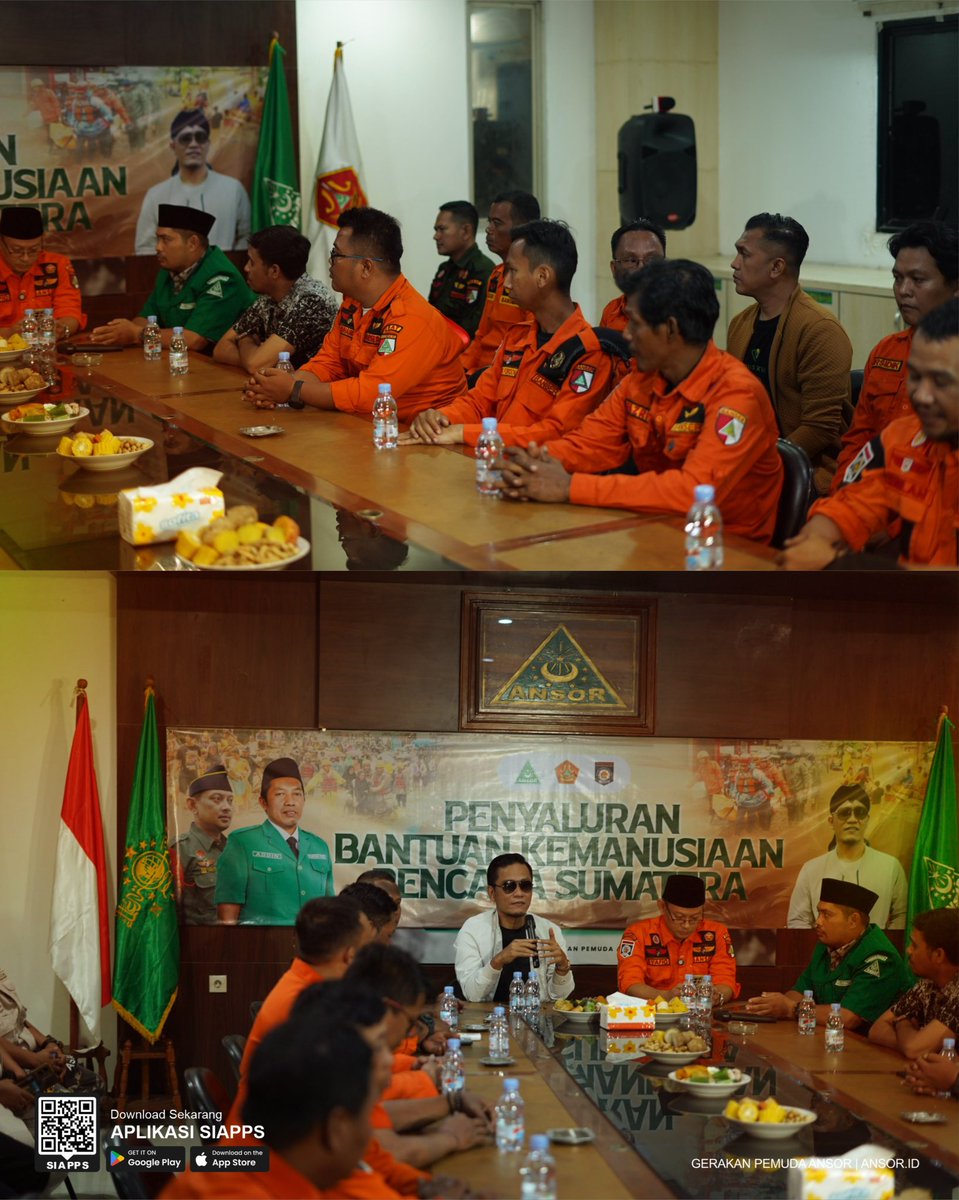 GERAK CEPAT BAGANA ANSOR SALURKAN BANTUAN KEMANUSIAAN DI SUMATERA

Kepedulian menjadi harapan besar bagi saudara-saudara kita yang terdampak bencana di Sumatera Barat, Sumatera Utara dan Aceh. Hidup di tengah bencana yang serba memprihatinkan bukanlah mimpi yang diinginkan