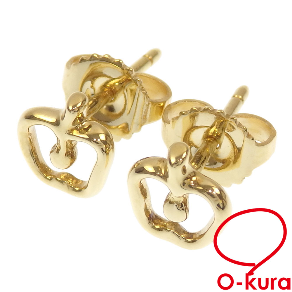 Tiffany & Co. k18YG アップルピアス 楽天市場】ティファニー アップル ピアス K18イエローゴールド