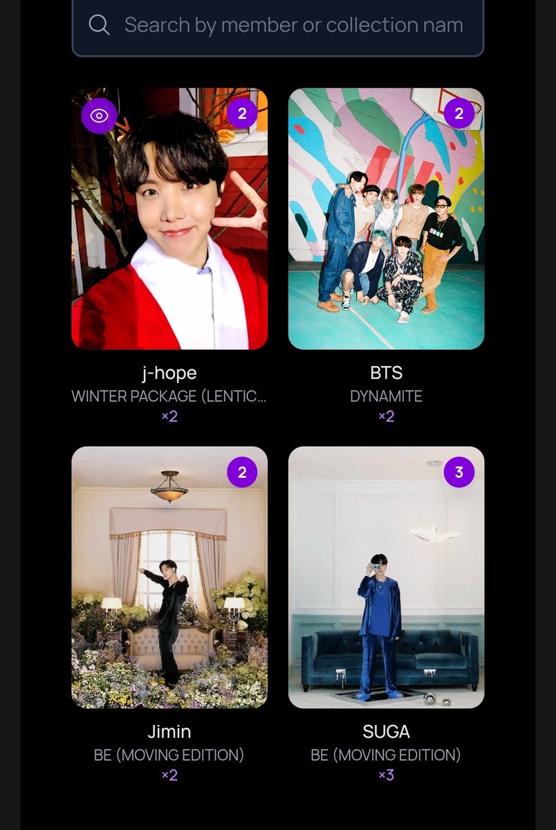 BCDtrade Available: OT7 - Dynamite Jimin - BE (Moving) x1 Suga