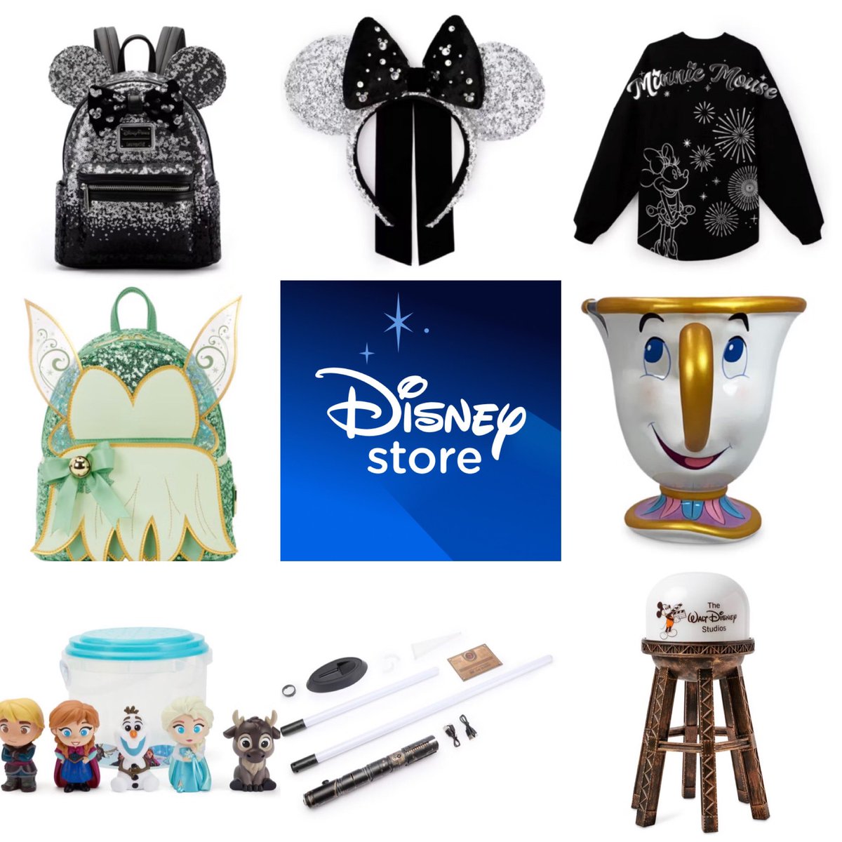 この、ブラックのミニーシリーズかわいい🖤