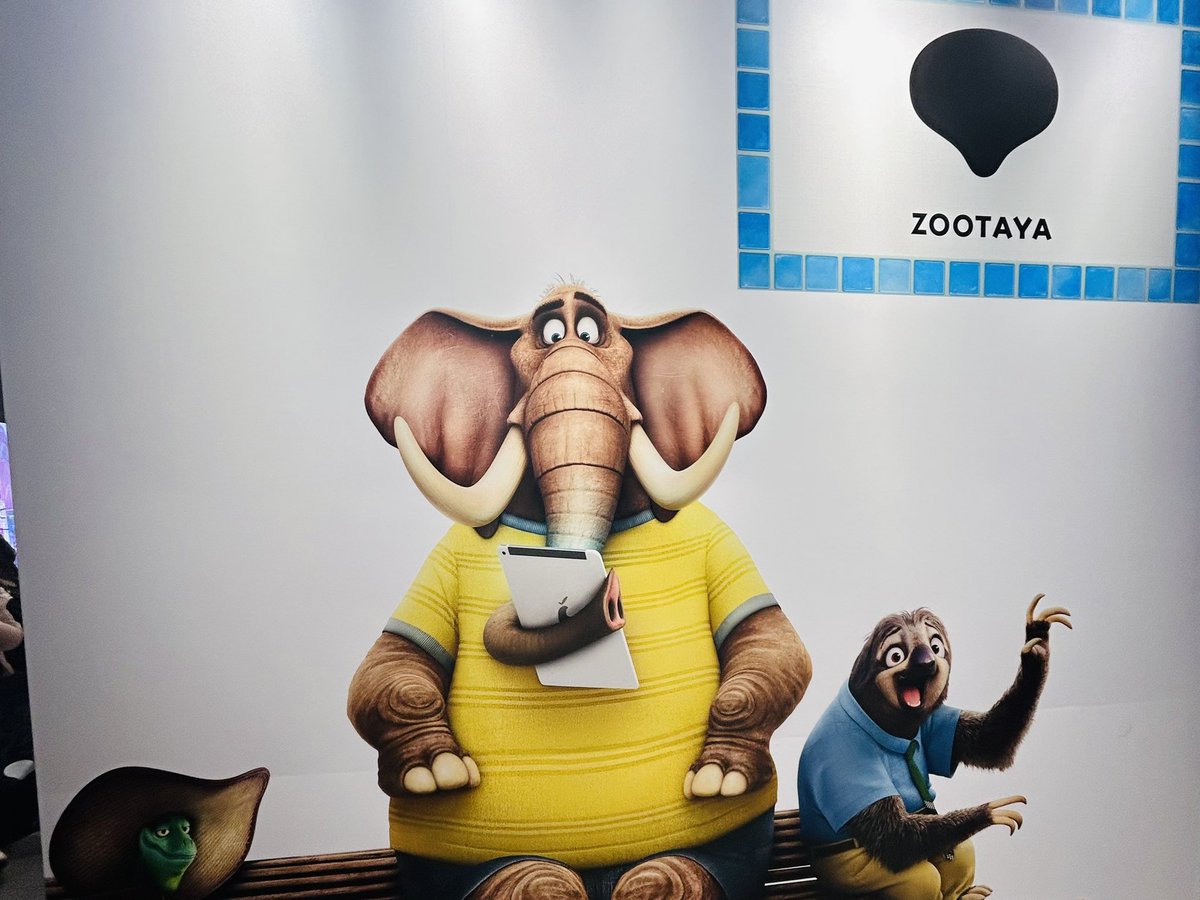 話題の映画ズートピア2、SHIBUYA TSUTAYA さんでのPOPUP盛り上がって