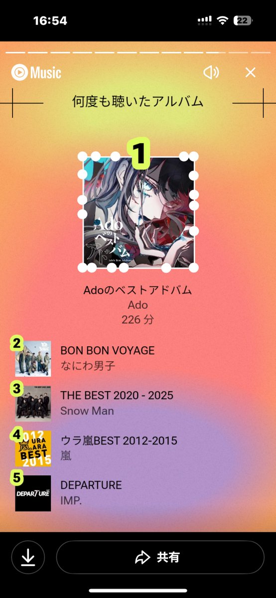 アイドルとAdoちゃんとバンドで異色すぎ