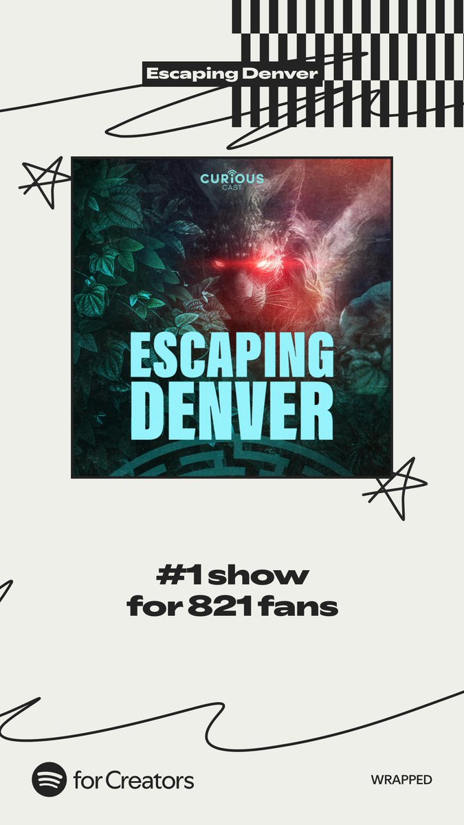 my little podcast <a href="/escapingdenver/">Escaping Denver - Podcast</a> had a big year! Thanks for listening 🎧👽 #denver