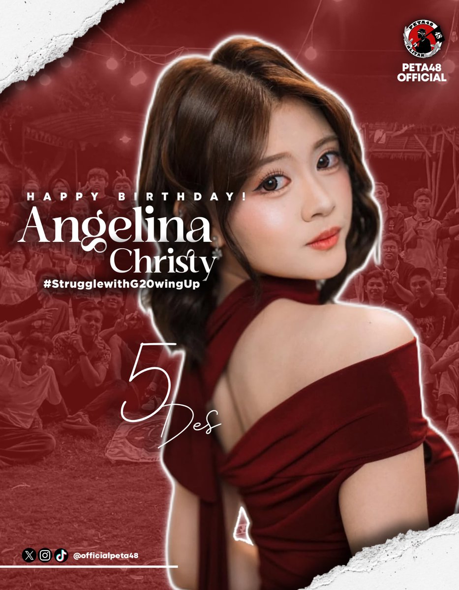 Genap dua puluh. Selamat merayakan perjalanan mengelilingi matahari, Angelina. Teruslah merekah.
Happy Level 20, Angelina Christy.
Selamat datang di dua dekade kehidupan. Semoga setiap detiknya di usia yang baru ini adalah berkat yang tak berkesudahan.

#StrugglewithG20wingUp