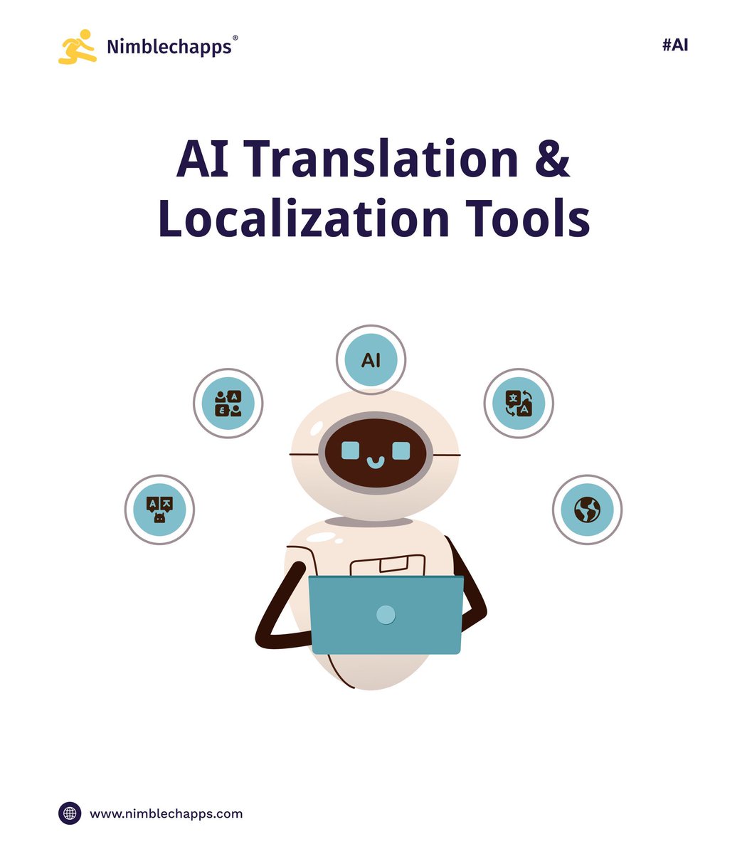 Nimblechapps's tweet image. 🌍 Top Translation &amp;amp; Localization Tools! ⚡🤖

🔹 LinguaFlow – AI product localization
🔹 PolyLingo – Tone &amp;amp; culture-aware messaging
🔹 Lokalise – Scalable localization management

Go global. Communicate smarter. ⚡🤖

#AI #Localization #TranslationTools #GlobalTech