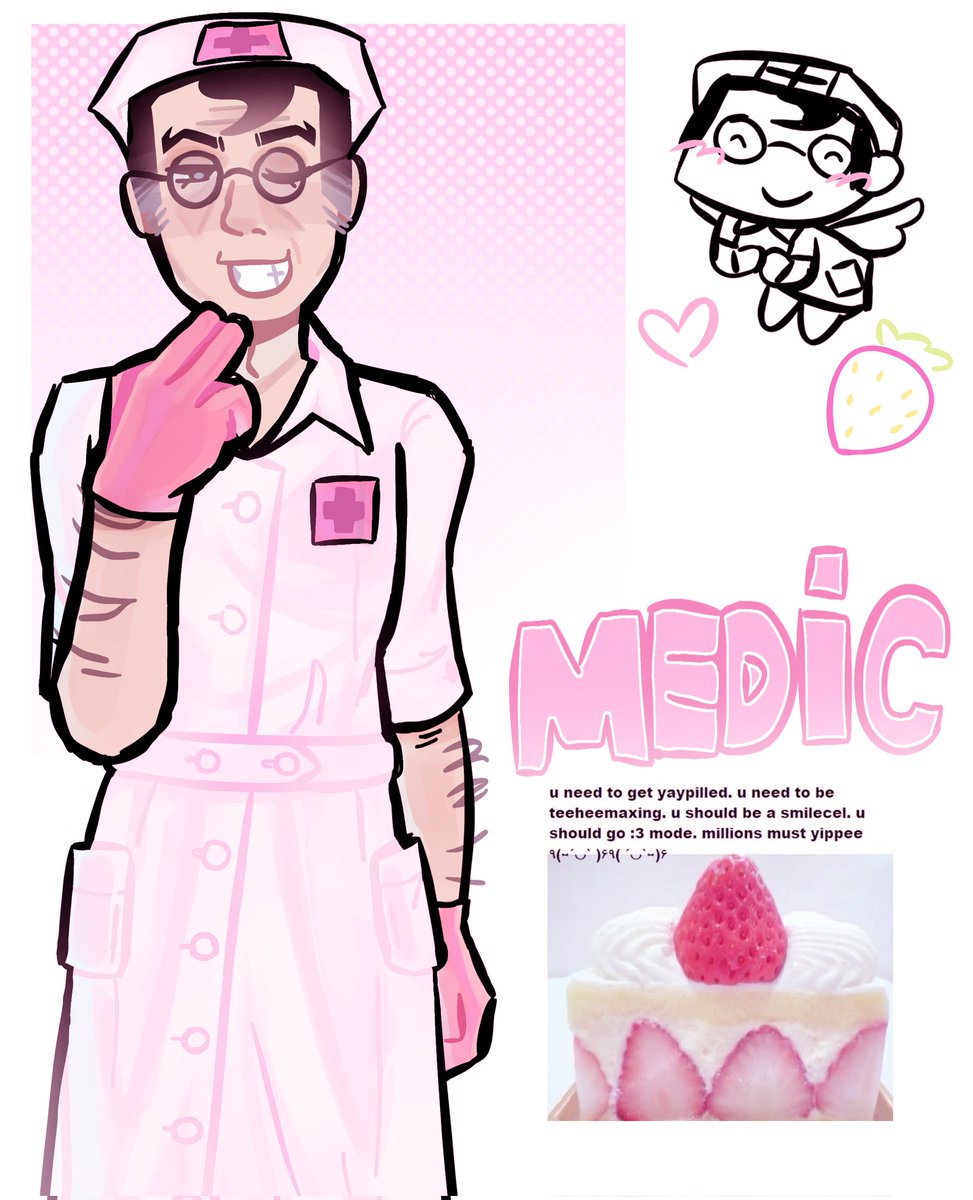 sodapackrr's tweet photo. I hope he give me a strawberry syrup #tf2 https://t.co/s4Qx70O9AK