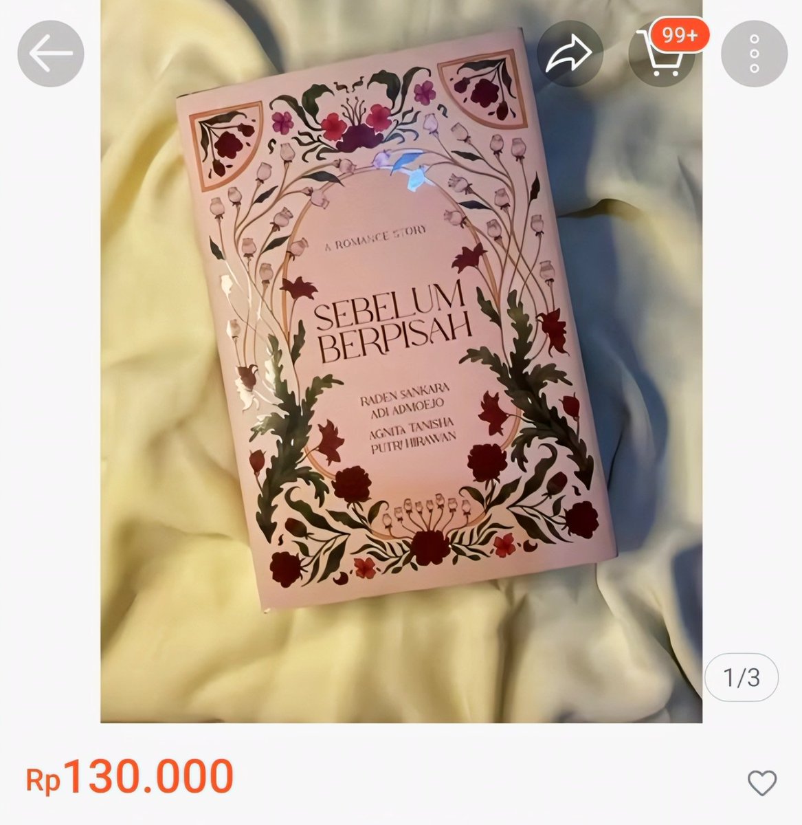 Info Buku Novel Diskon & Preloved tweet media