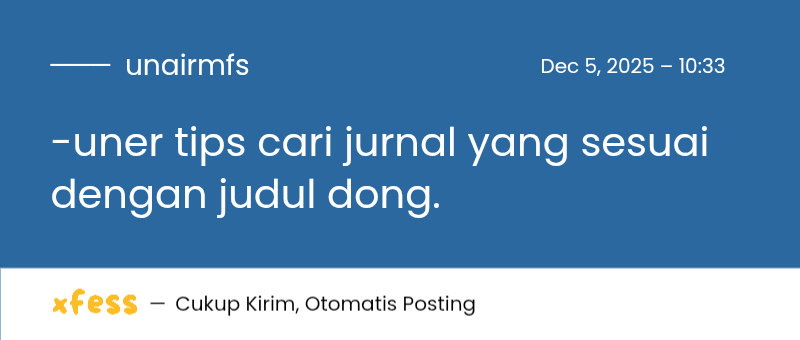 unairmfs's tweet photo. -uner tips cari jurnal yang sesuai dengan judul dong. https://t.co/qqLEBhEgRc