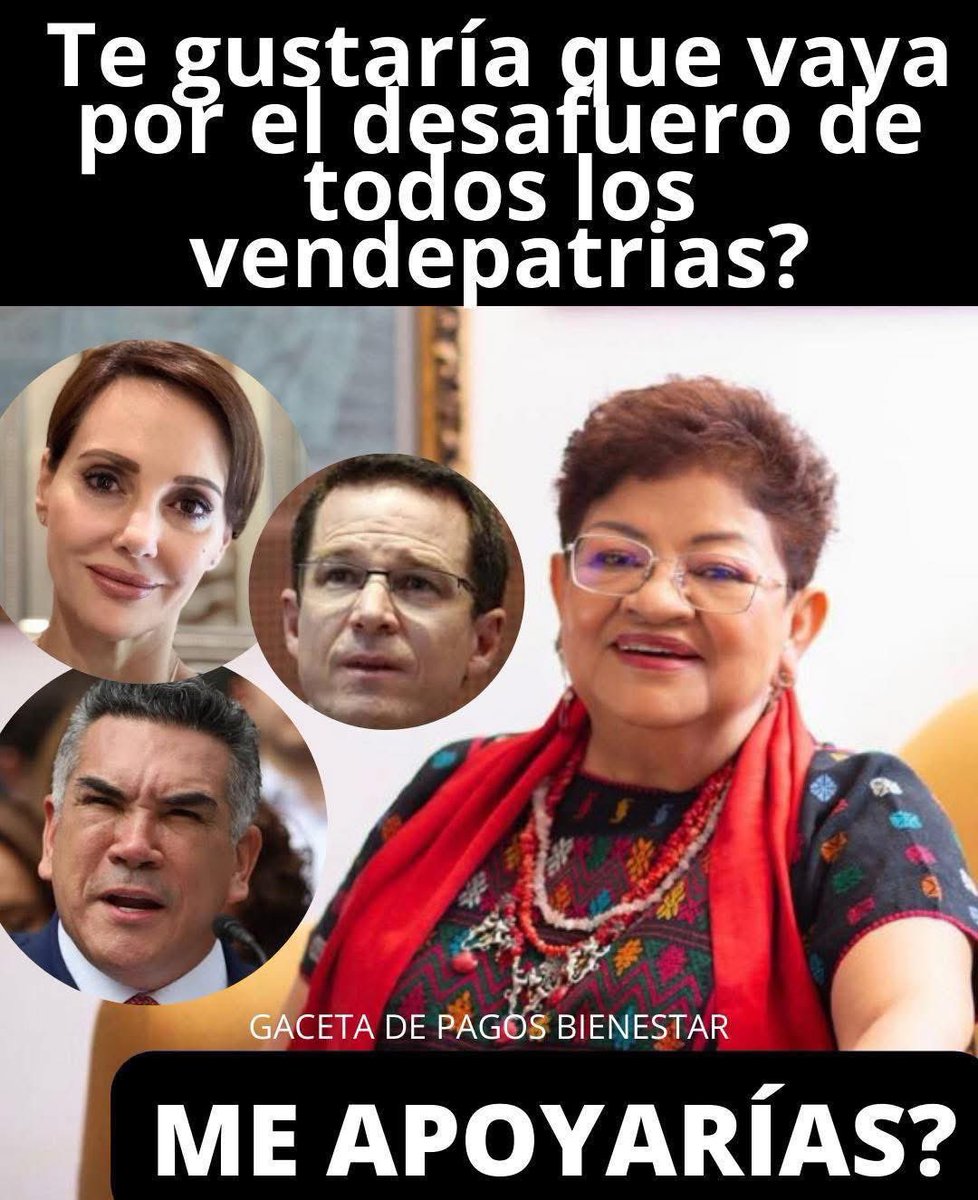 miss_moxxa92's tweet photo. ….“Tiene todo nuestro apoyo, señora Ernestina! 💚✨🙌🇲🇽” 
👇🏻👇🏻👇🏻👇🏻👇🏻👇🏻👇🏻👇🏻👇🏻👇🏻👇🏻👇🏻 https://t.co/aosScobVoK