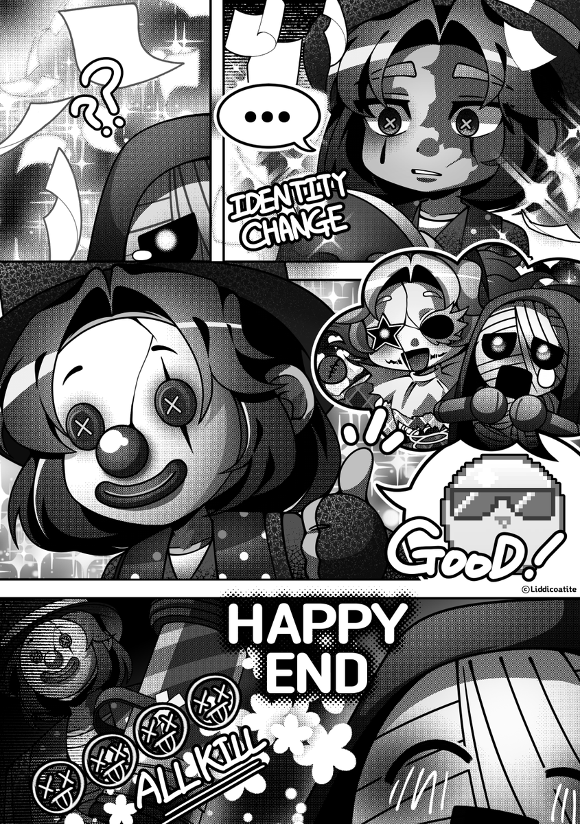 2DEDIDV's tweet photo. #第五人格 #IdentityV #SmileyFace #SoulWeaver #hullabaloo 
조커 가면 고쳐주는 훌라발루랑 거미 https://t.co/5kIq6jDkhc