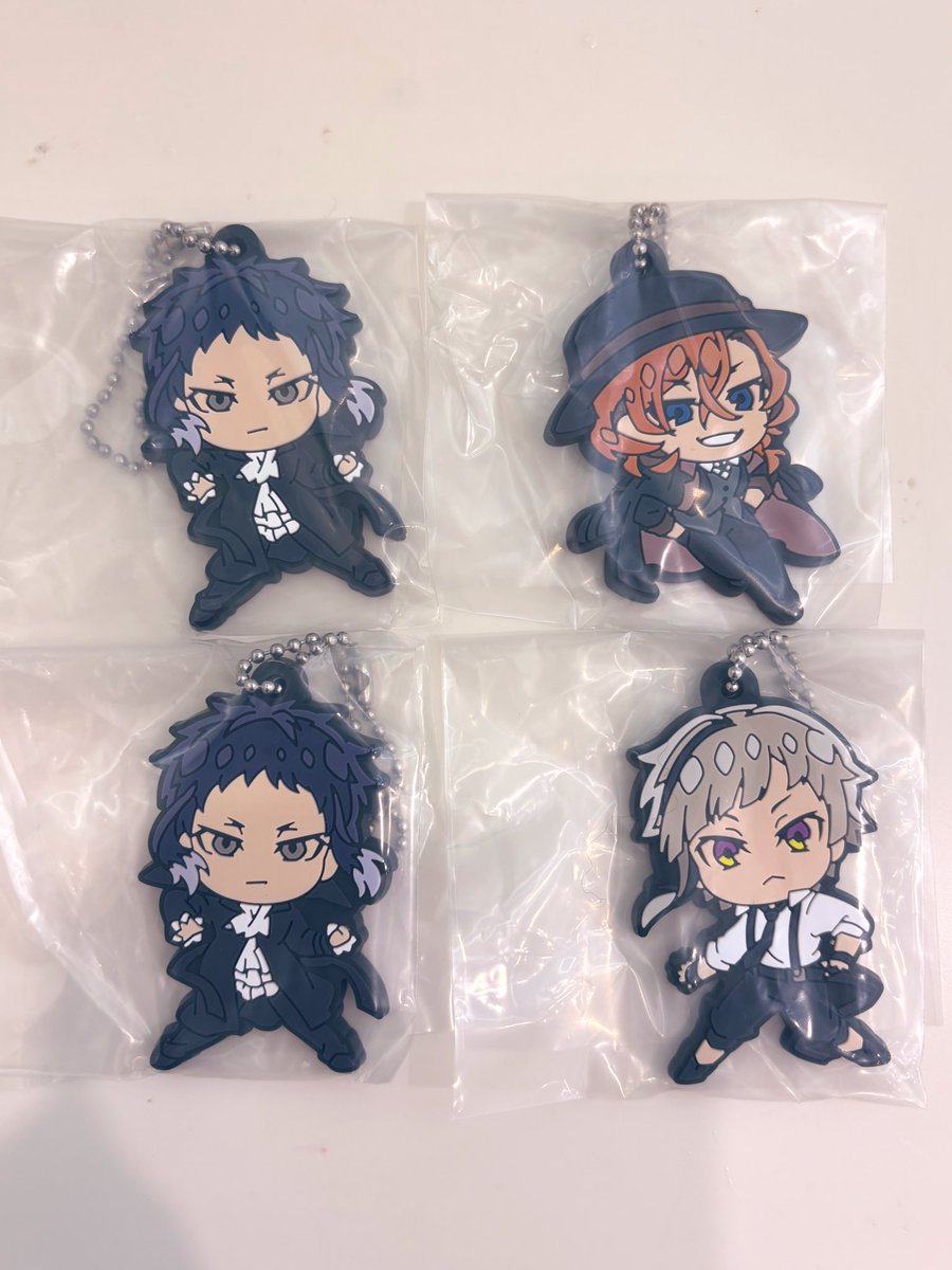 文豪ストレイドッグス 文スト でふぉラバ ガチャ 交換

譲) なかじま、なかはら、あくたがわ

求) だざい(単体)＞定価＋送料

1:1、郵送でのお取引になります🙌
お気軽にお声掛けください🙇‍♀️