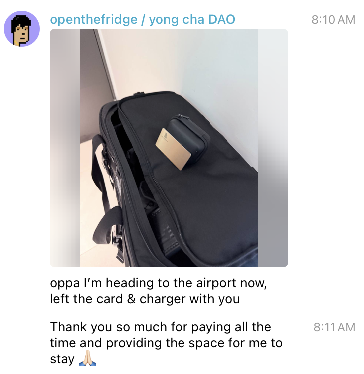 eth_apple's tweet photo. Fridge finally left Korea.
I was literally Apple Pay.

Now I actually have to make money.

logged into BLUFF again today.
Gotta get Blink Points daily.

Saw a tweet: “BLUFF Ownership arc loading ⏳”

Do we own the casino now?
Or is this an NFT drop?
>Soon will be revealed

$2.5B+ cumulative wagering volume…
pls let FDV be $2.5B $BLUFF too 😭🙏