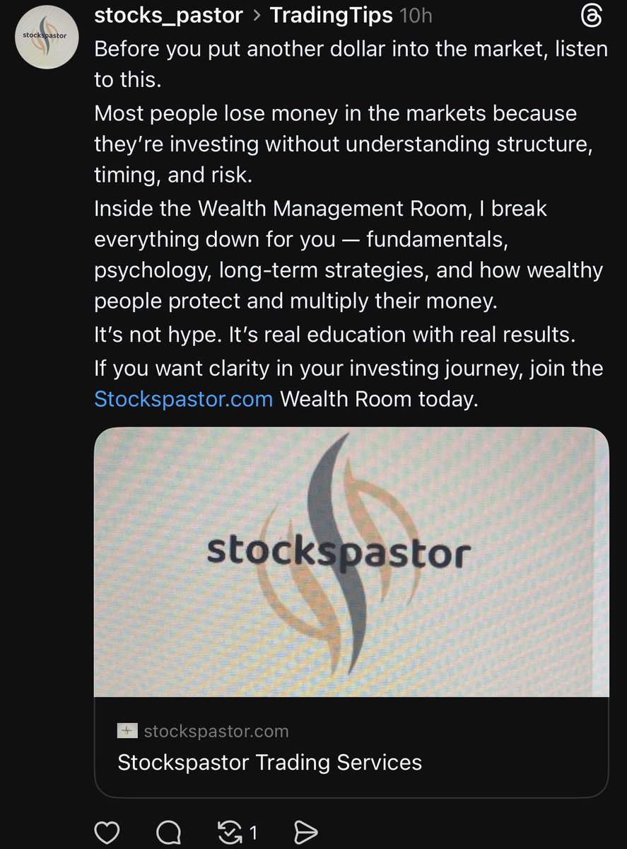 stockspastor's tweet image. @ stockspastor ⁦@OptionsPastor⁩