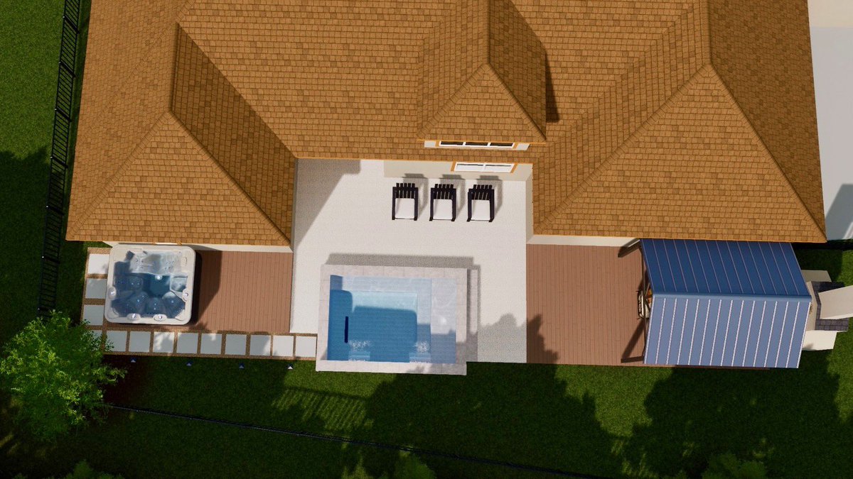 MiniPools's tweet image. From a diet and rock space other builders said they couldn’t do it, to a backyard where many memorable experiences will be made for years to come.