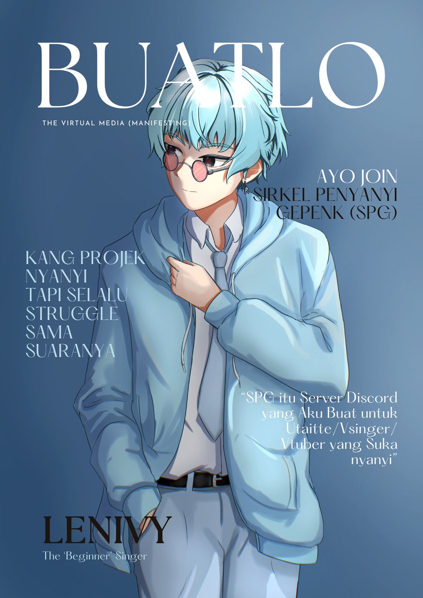 Gilek guweh cakep bener🥶(mau jadi cakep juga? Makanya join SPG 😋🫵)

art by: <a href="/aloeveraman_yd/">YD</a>