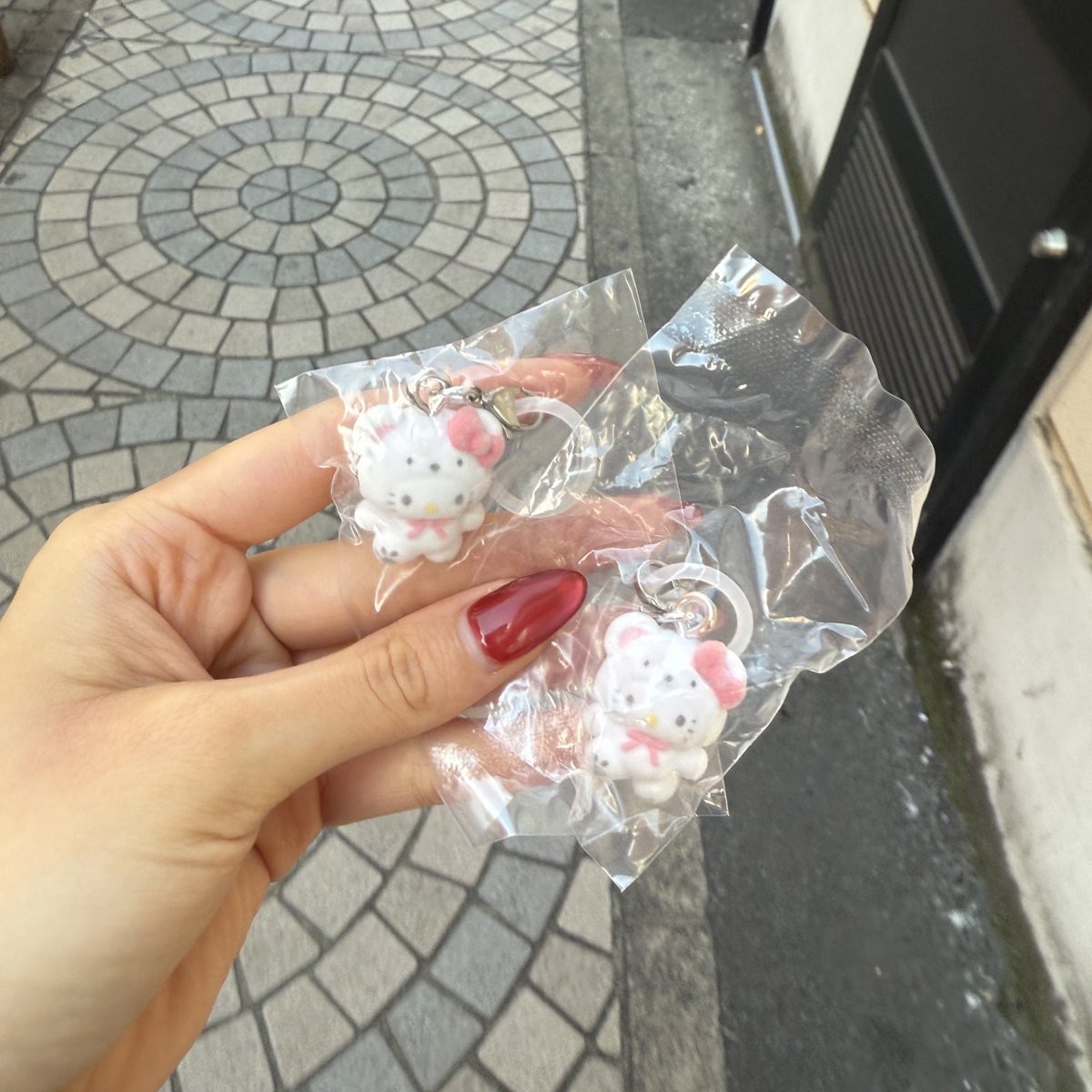 phk_u's tweet photo. ふわふわスノー　ガチャ　交換
サンリオ
譲　キティ
求　クロミ、シナモン

郵送希望です！まとめてだと嬉しいです🥹 https://t.co/j2h4LdnyPq