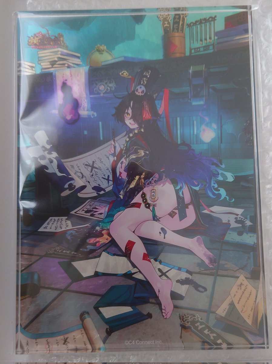 放置少女 閻羅王 アクリルブロック　非売品 放置少女の閻羅王アクリルブロックが届きました✌ めっちゃ嬉し過ぎる