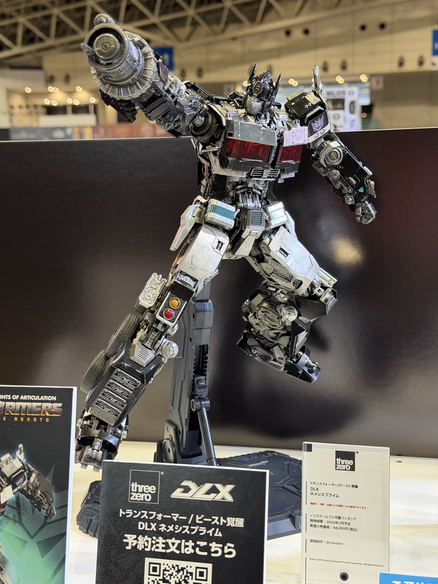 東京コミコン2025 展示情報！／ 【threezero25周年記念商品