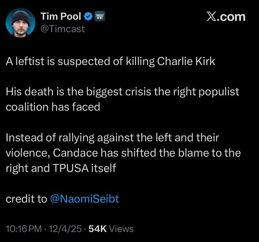 Or Israel killed Charlie and framed a leftist tranny because they knew right-wing goy would eat that shit up and ask zero questions.