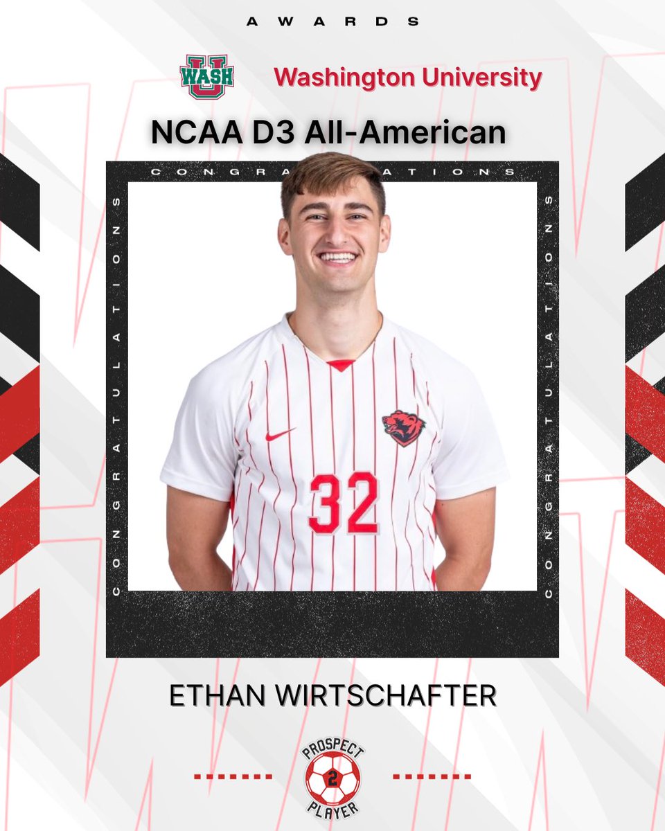 Congratulations to client Ethan Wirtschafter on being named an NCAA D3 All-American 🏅