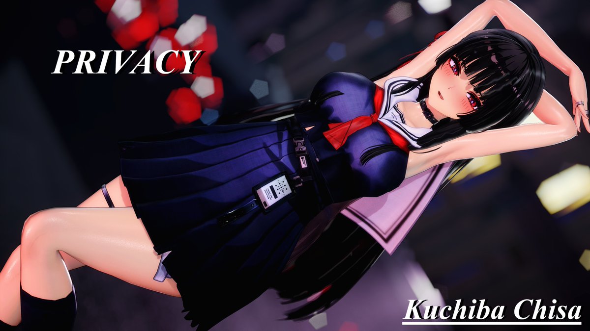 黒髪制服が素敵な朽叶千咲さんで投稿しました❤️