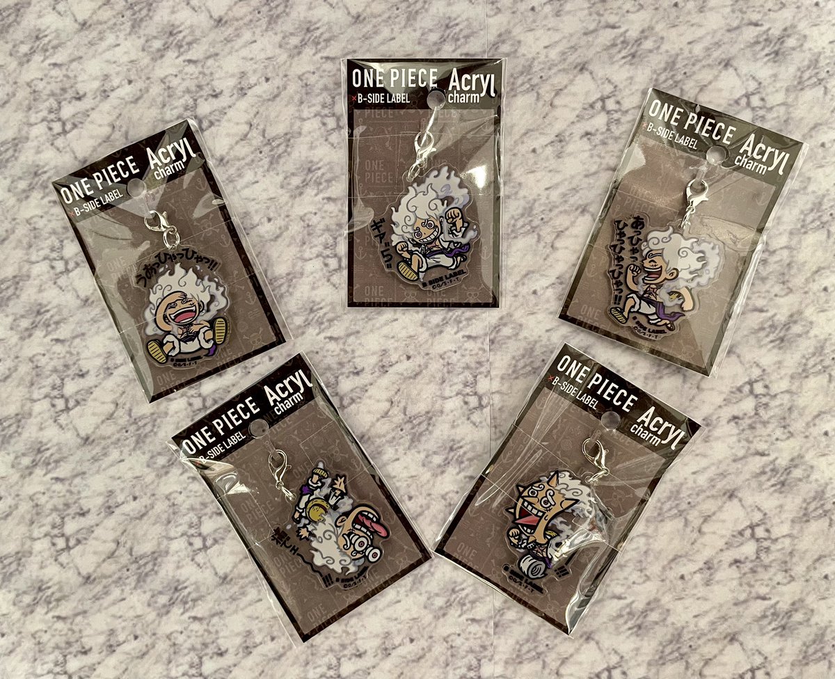 新商品】 B-SIDE LABELコラボシリーズ ・アクリルチャーム(全5種) 各