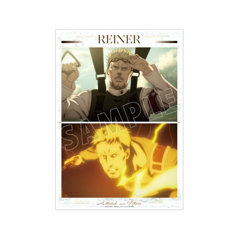 アニメイトで取扱中！ TVアニメ『進撃の巨人』 ライナー 場面写A3