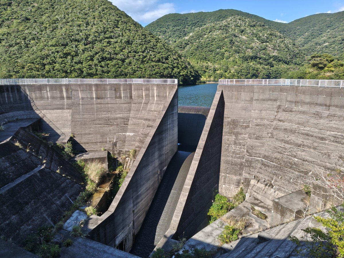 大川ダム（鹿児島県奄美市） 2022年10月以来3回目の訪問 水道用水と
