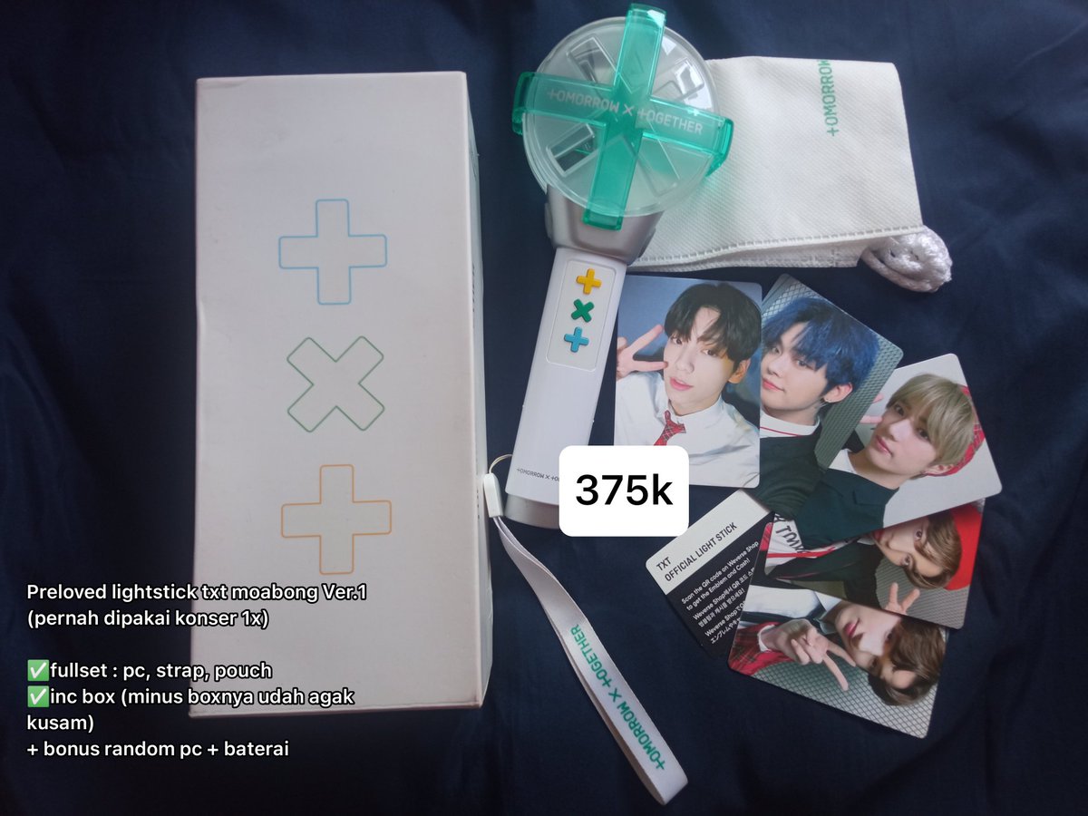 alineolin_'s tweet photo. WTS / want to sell
ALL ABOUT TXT 

✅negotiable
✅packing
✅keep event / splitpay
✅kirim manual / lewat🍊
❌exc adm🍊
❌sensitif buyer
📍Bekasi

tags : wts wtb wtt lightstick moabong ls ver1 pc potocard txt soobin yeonjun beomgyu taehyun hueningkai tomorrow x together tubatu https://t.co/fTXhXcJoTt