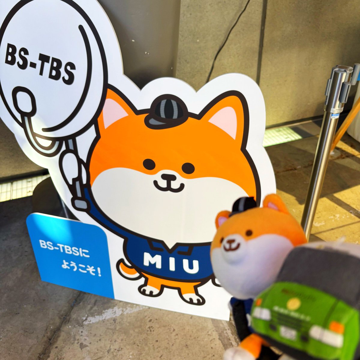 メロンパン号とポリまる、BSポリまるだよ🚛🐶 #メロンパン号 #ポリまる