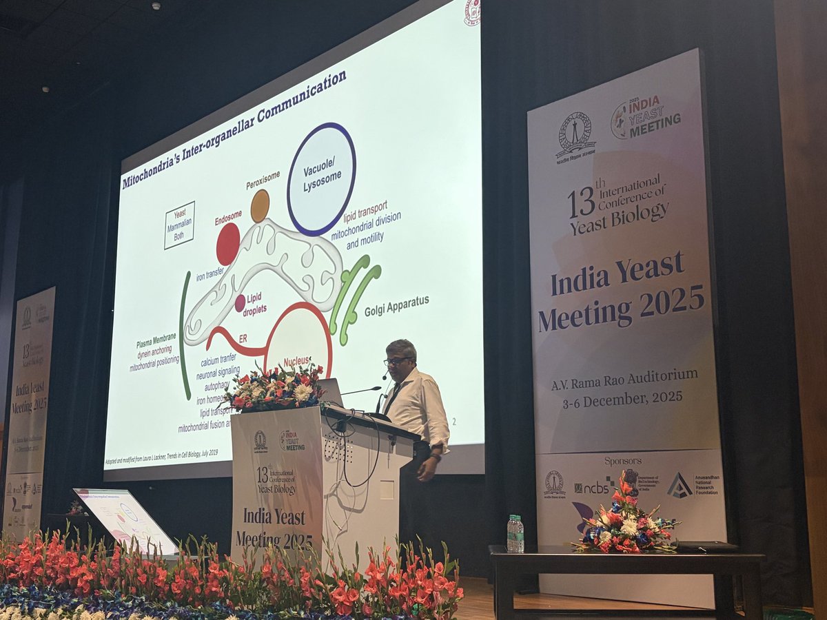 India Yeast Meeting 2025 tweet media