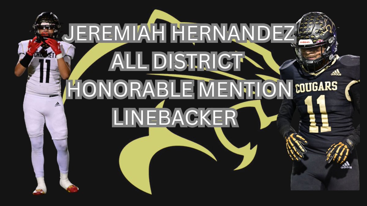 CoogsFB's tweet image. Jeremiah Hernandez , Honorable mention #gocoogs